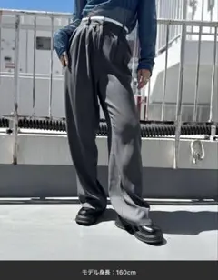 LIDNM SUMMER WOOL SLACKS 24SS - メルカリ