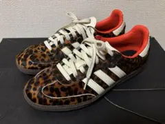 adidas レオパード SAMBA サンバ メンズ 27.5 チーター