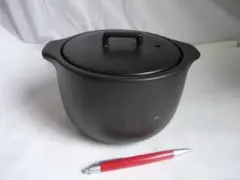 KINTO 炊飯土鍋 ２合 ブラック 二重蓋仕様のサムネイル