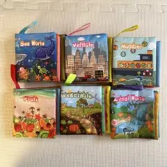 teytoy 英語知育布絵本セット 6冊