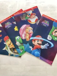 サントリー スーパーマリオ ギミッククリアファイル A4 全4枚 - メルカリ