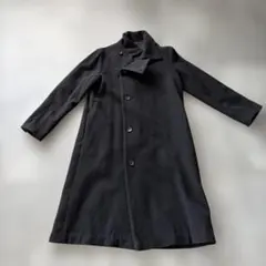 LIMI feu リミフゥ ウール フード付き ショート コート 黒 ブラック