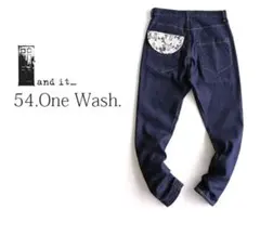 サルエルパンツ デニム