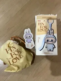 PIN FOR LOVE ウサギキャラクター 限定アイテム Letter E