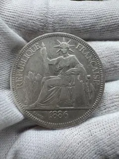1903年 フランス領インドシナ ピアストル大型銀貨 NGC認証 - メルカリ