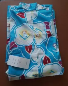 ⭐⭐浴衣⭐新品未使用⭐自宅保管品⭐ブルー⭐花柄
