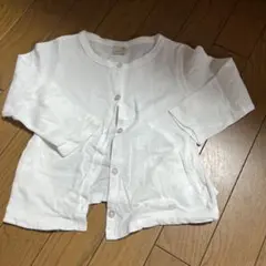 petit main カーディガン 110 ホワイト　夏用