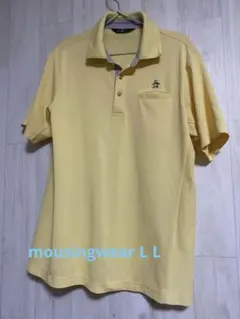 ポロシャツ　 Munsingwear L L 薄い黄色のサムネイル