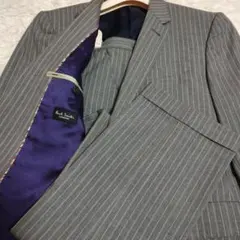 【美品】　ポールスミス　セットアップ　ストライプ パンツスーツ