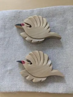 佐渡トキ 朱鷺 箸置き 2個セット