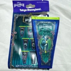 ディズニー　ハロウィン　ワッペンアクセサリー　マレフィセント