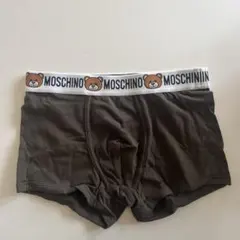 モスキーノ　メンズボクサー　S(XS) カーキ　ボクサーパンツ メンズ下着