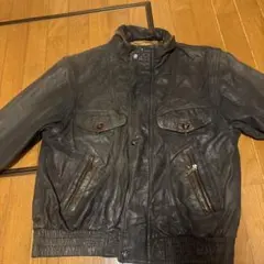 ユーロモード　レザー　本革　厚手　秋冬