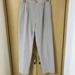 無印良品 風を通す ストレッチサッカー イージー テーパードパンツ S