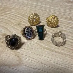 指輪セット　リング　ハンドメイド