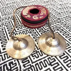ティンシャ Tingsha 銅製 直径67.8mm 厚さ6.4mm チベット仏教 - メルカリ