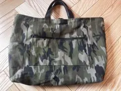 ローズバッド　迷彩　トートバッグのサムネイル