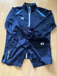 DESCENTE ネイビー ジャージ上下セット