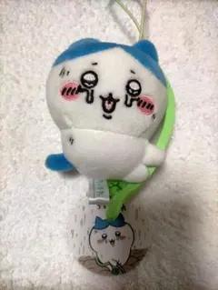 ハチワレ 穴に落ちちゃったマスコット ぬいぐるみ