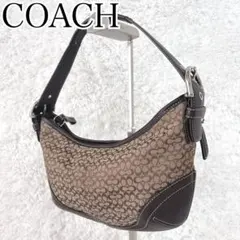 COACH Shoulder Bag Mini Hobo Halfmoon