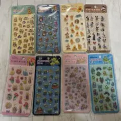 プクプクシールセット ディズニー　８セット