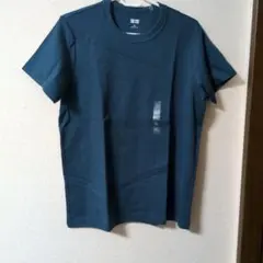 ユニクロ　クルーネックTシャツ XL ブルーのサムネイル