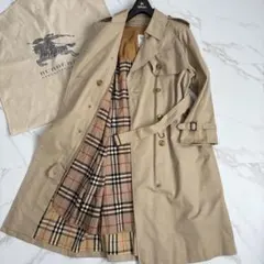 極美品♡バーバリーロンドン　トレンチコート　ベルト　ライナー　ハニーベージュ　M 美品◇バーバリーロンドン ライナー ベルト付 トレンチコート ハニー