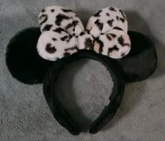 ミニーマウス レオパード柄カチューシャ