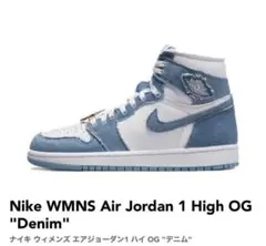 NIKE エアジョーダン　レトロハイ　デニム