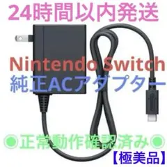 【極美品】任天堂　Switch　純正品　ACアダプター　充電器　テレビモード対応