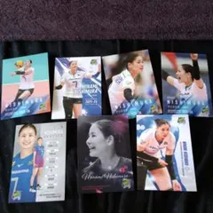 久光スプリングスバレーボール西村弥菜美トレカ7枚セット