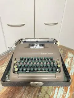 【USA製】希少 SMITH CORONA タイプライター Yahoo!オークション -「タイプライター corona」の落札相場・落札価格