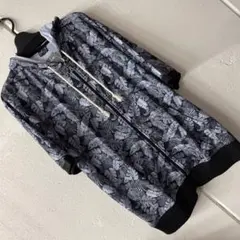 3Lサイズメンズパーカー半袖ジャケット