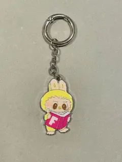 ラブブ　イニシャルチャームキーホルダー　Ｆ