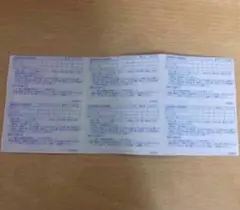 すかいらーくグループご家族優待券 25% 割引券 6枚 2月末日まで