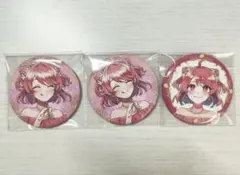 カラフルピーチ　のあ　ぷぴぱ　缶バッチ3個セット