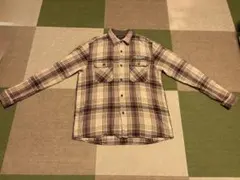 AVIREX 長袖チェックシャツ