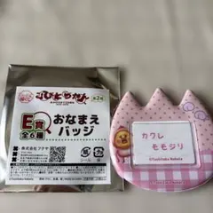 こびとづかん キャラ福くじ 第2弾 E賞 おなまえバッジ カクレモモジリのサムネイル