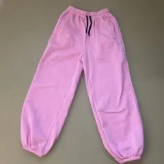 ピンク スウェットパンツ 海外Sサイズ(JP-L)