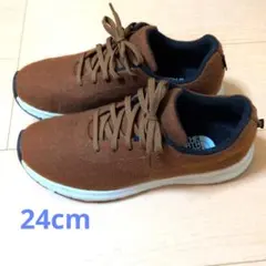 THE NORTH FACE スニーカー ブラウン 24cm 男女共用