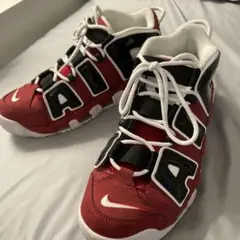 ナイキ エアモア アップテンポ ブルズ フープス パック 2017 【中古美品】