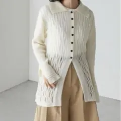 新品タグ付　BONLECILL ロング丈カーディガン