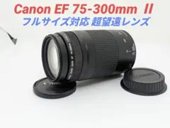 7月25日限定【超望遠レンズ】Canon EF 75-300mm Ⅱ 動作未確認のサムネイル