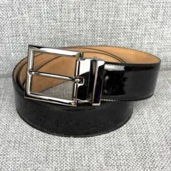 良品 ドルチェ&ガッバーナ★メンズ本革ベルト ブラック 86.5cmのサムネイル