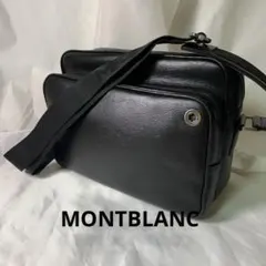 美品MONTBLANC ショルダーバッグ ボディバッグ ブラックのサムネイル