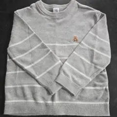 GAP　グレー ストライプ セーター 95cm