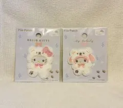サンリオ☆パイルワッペン☆ハローキティ☆マイメロディ