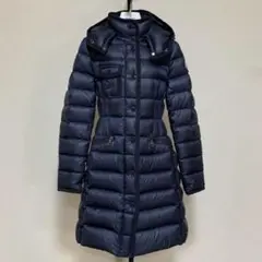 モンクレール　HERMINE エルミンヌ　ネイビー00 ロングダウン　5D269のサムネイル