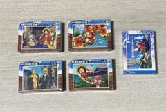 ONE PIECE ワンピース　ご当地限定 ミニパズル 5種セット　150ピース