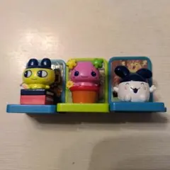 たまごっちカプセルトイ　まめっち、ふらわっち、みみっち